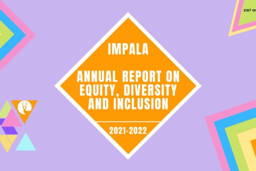 IMPALA equity, diversity and inclusion